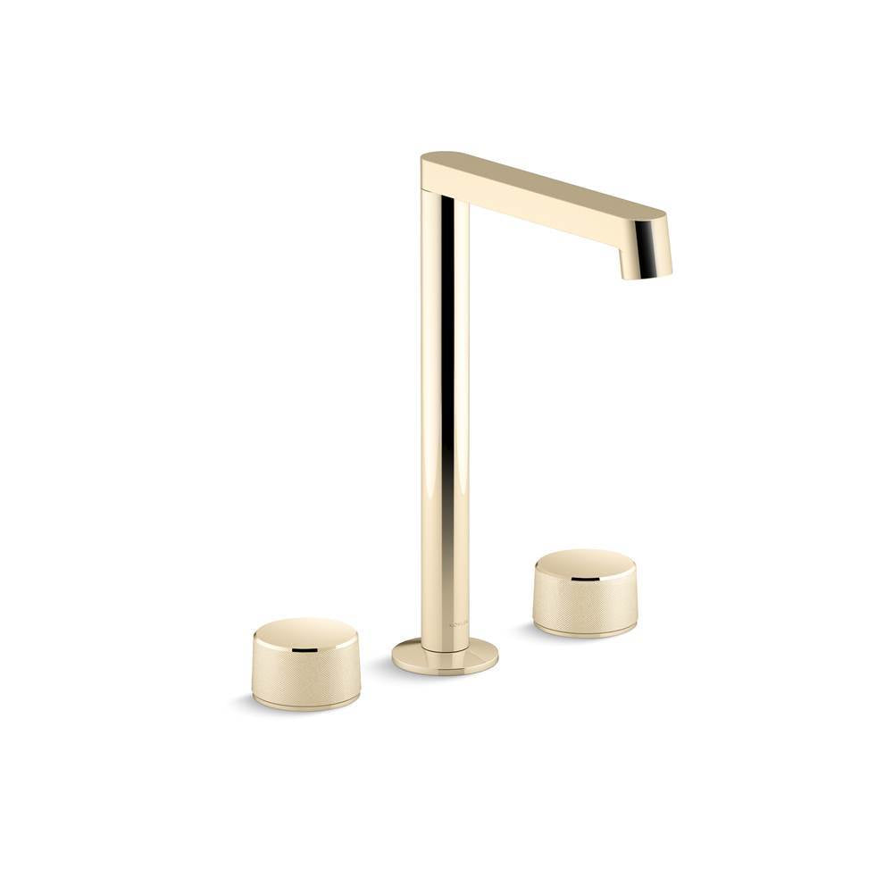 Kohler - Components Bathroom sink faucet spout with Row design, 1.2 gpm - Vibrant French Gold