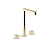 Kohler - Components Bathroom sink faucet spout with Row design, 1.2 gpm - Vibrant French Gold