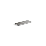 Kohler - Parallel Escutcheon plate - Vibrant Titanium