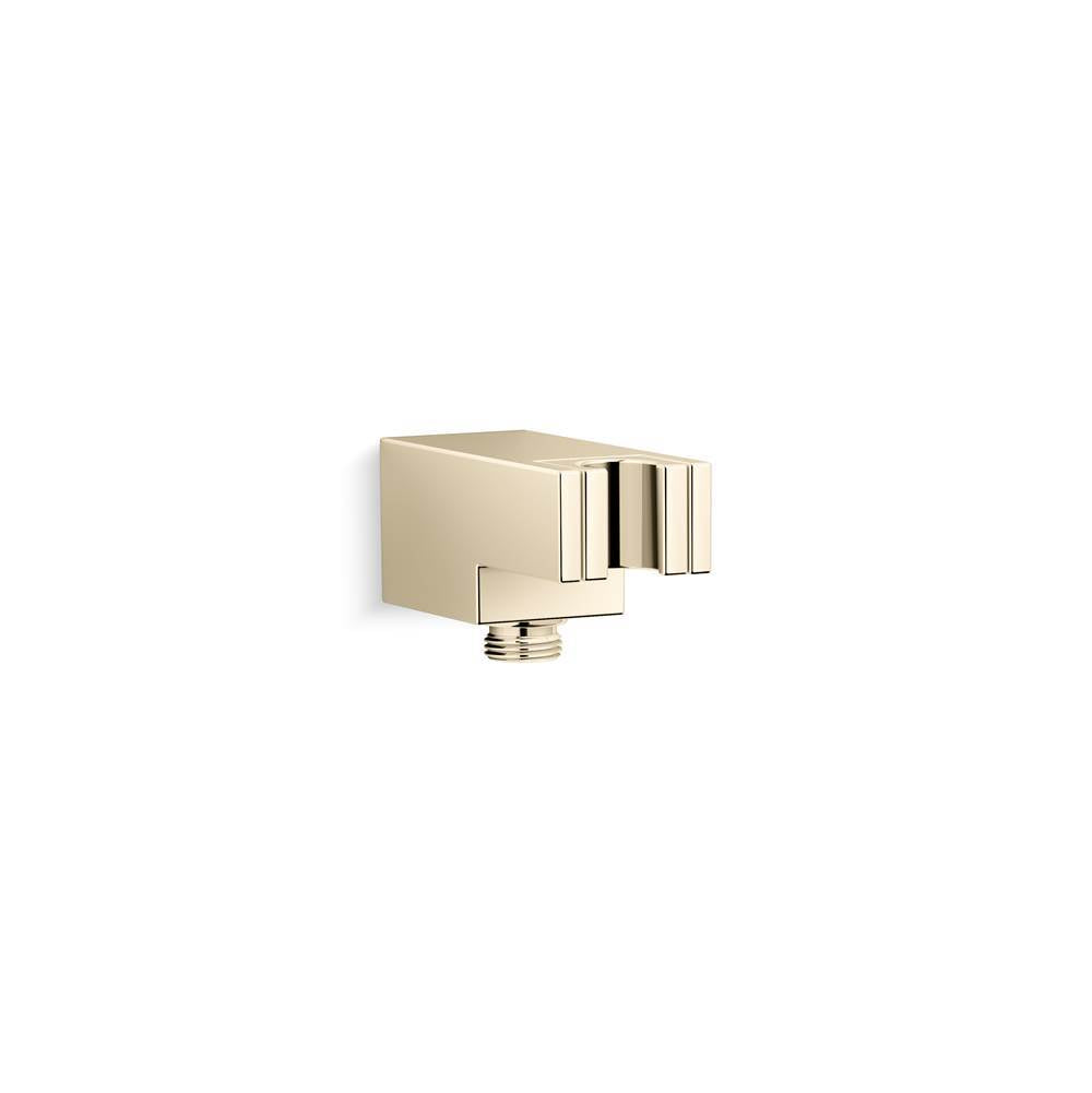 Statement Wall-mount handshower holder with supply elbow and check valve