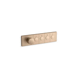 Anthem Four-outlet recessed mechanical thermostatic valve control
