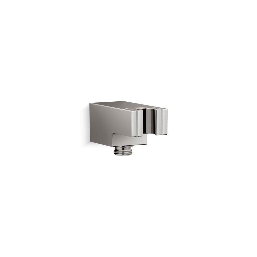 Statement Wall-mount handshower holder with supply elbow and check valve