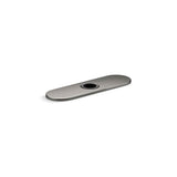 Kohler - 8'' escutcheon plate for InsightE and Kinesis faucet - Vibrant Titanium