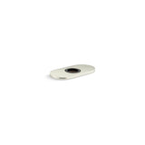Kohler - 4'' escutcheon plate for InsightE and Kinesis faucet - Vibrant Polished Nickel