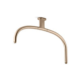 Kohler - Statement Ceiling-mount single-function dual rainhead arm - Vibrant Brushed Bronze