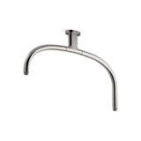 Kohler - Statement Ceiling-mount single-function dual rainhead arm - Vibrant Titanium