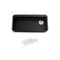 Kohler - Cairn 33'' undermount single-bowl kitchen sink - Matte Black