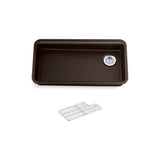Kohler - Cairn 33'' undermount single-bowl kitchen sink - Matte Brown