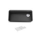 Kohler - Cairn 33'' undermount single-bowl kitchen sink - Matte Graphite