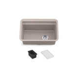 Kohler - Cairn 27-1/2'' undermount single-bowl utility sink - Matte Taupe