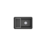 Cairn 27-1/2'' undermount single-bowl utility sink