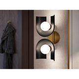 Jabot Two-light sconce