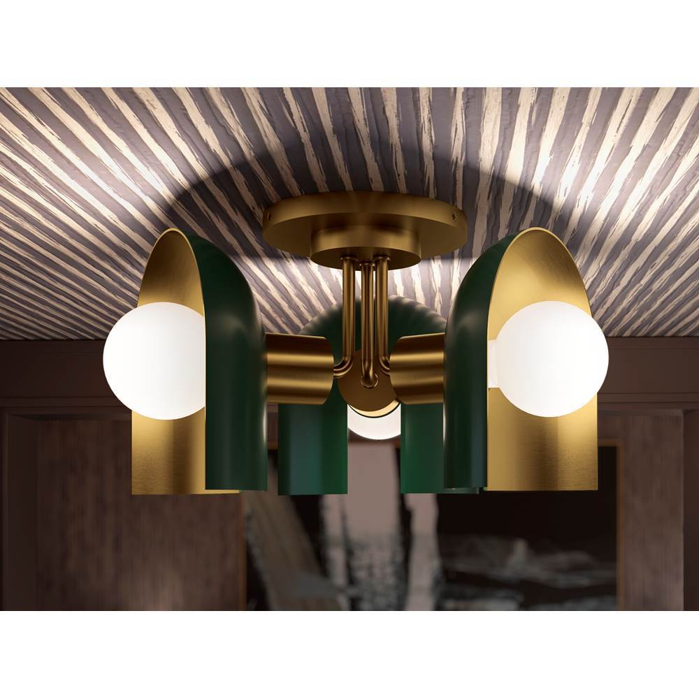 Jabot 3-13/16'' flush-mount