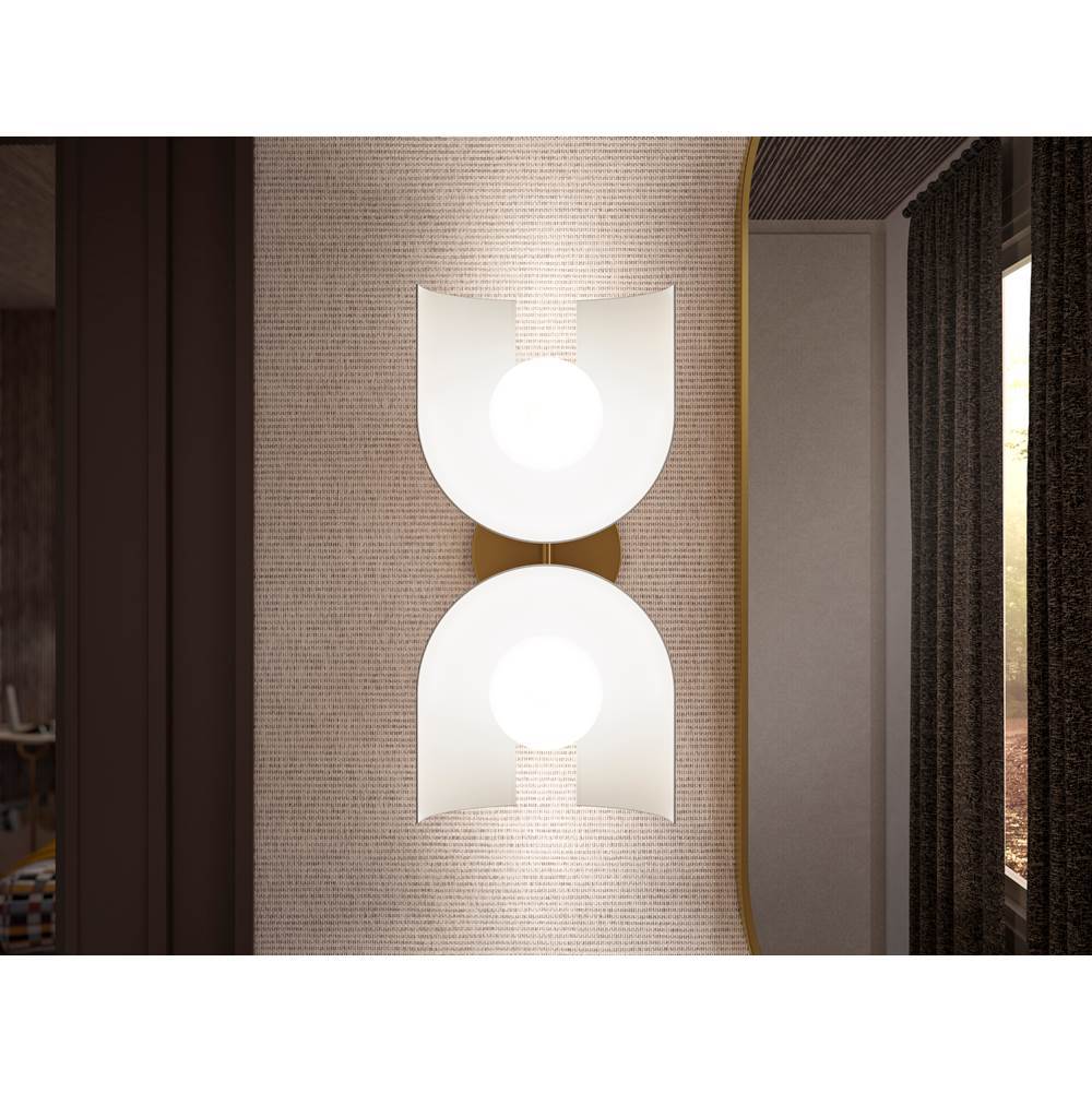 Jabot Two-light sconce
