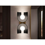 Jabot Two-light sconce