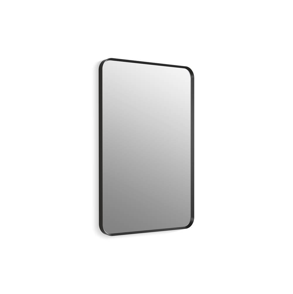 Kohler - Essential 24'' x 36'' rectangular framed mirror - Matte Black
