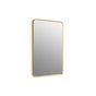 Kohler - Essential 24'' x 36'' rectangular framed mirror - Moderne Brushed Gold