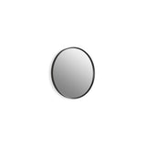 Kohler - Essential 22'' round framed mirror - Matte Black