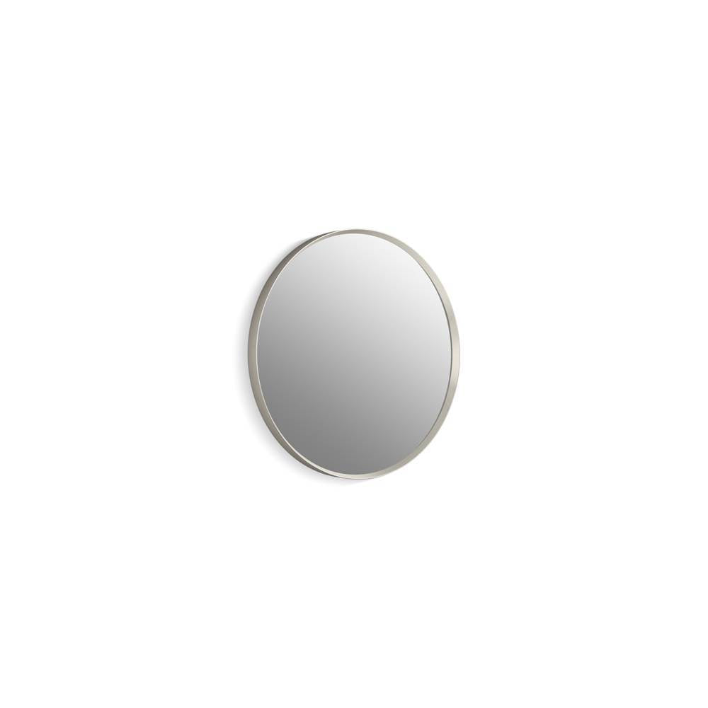 Kohler - Essential 22'' round framed mirror - Brushed Nickel