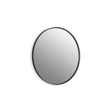 Kohler - Essential 32'' round framed mirror - Matte Black