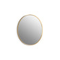 Kohler - Essential 32'' round framed mirror - Moderne Brushed Gold