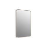 Kohler - Essential 24'' x 36'' rectangular framed mirror - Brushed Nickel
