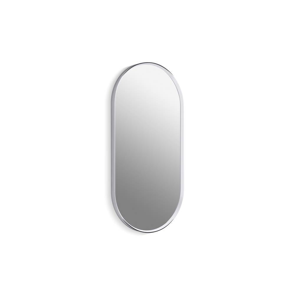 Kohler - Essential 18'' x 36'' capsule framed mirror - Polished Chrome