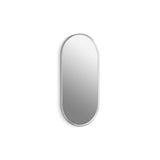 Kohler - Essential 18'' x 36'' capsule framed mirror - Polished Chrome