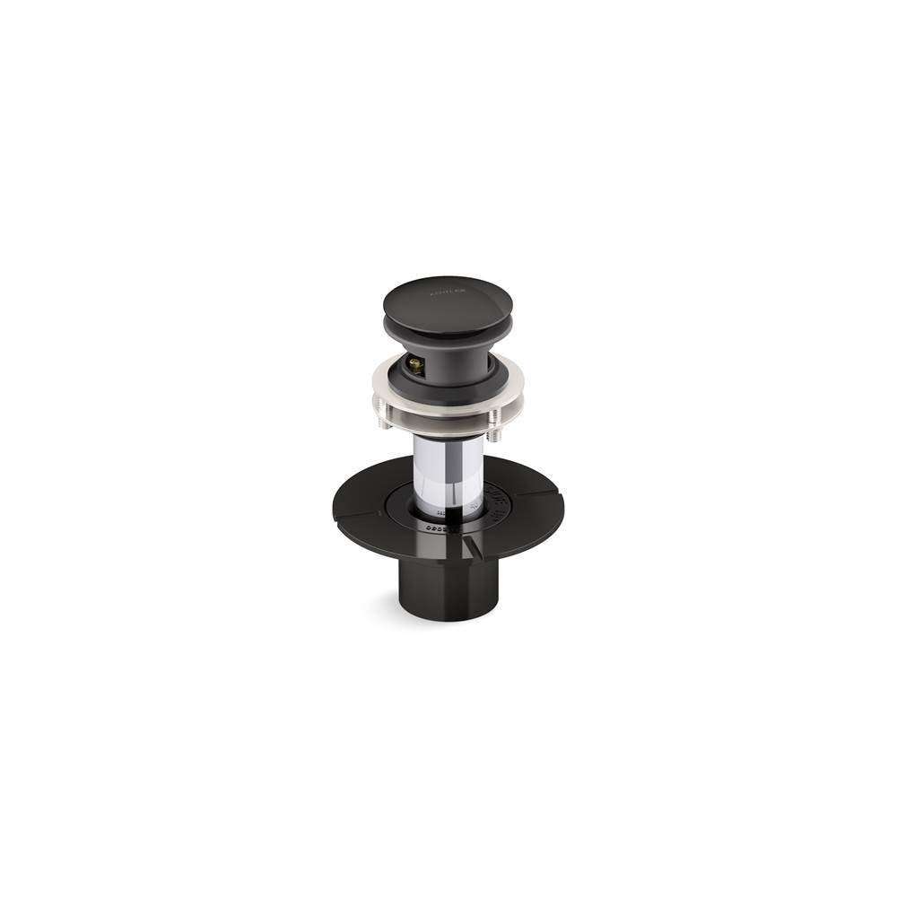 Kohler - SnapFloE Toe-tap bath drain - Black