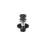 Kohler - SnapFloE Toe-tap bath drain - Black