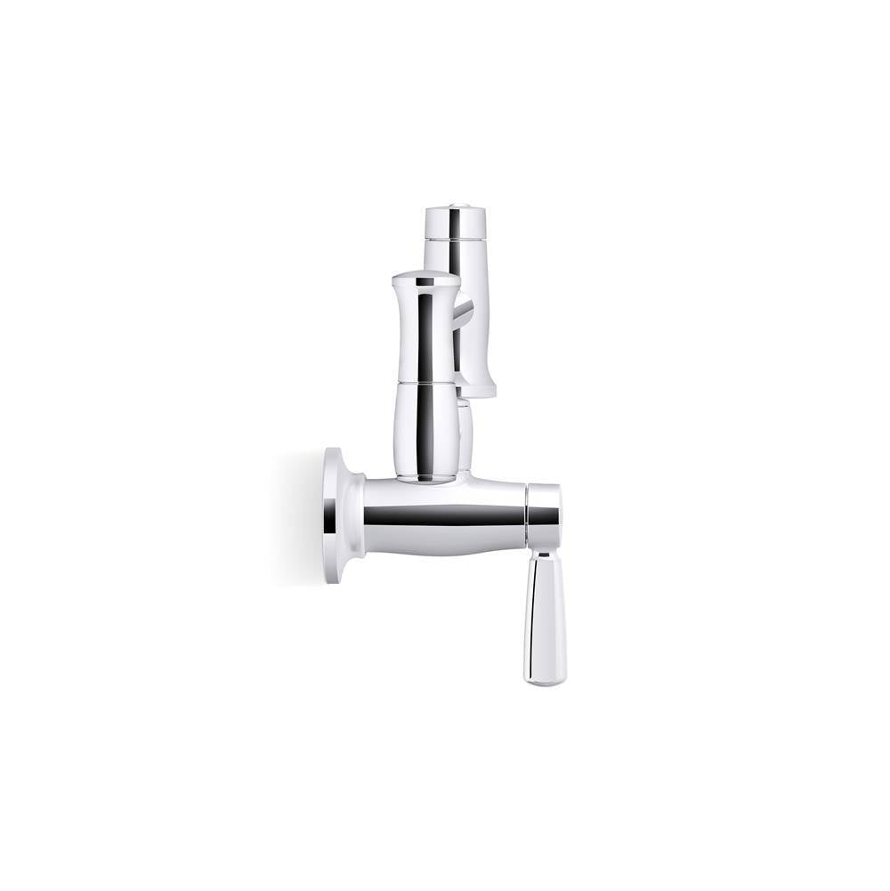 Wall-mount pot filler