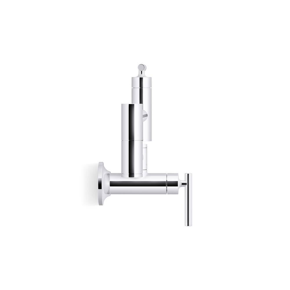 Wall-mount pot filler