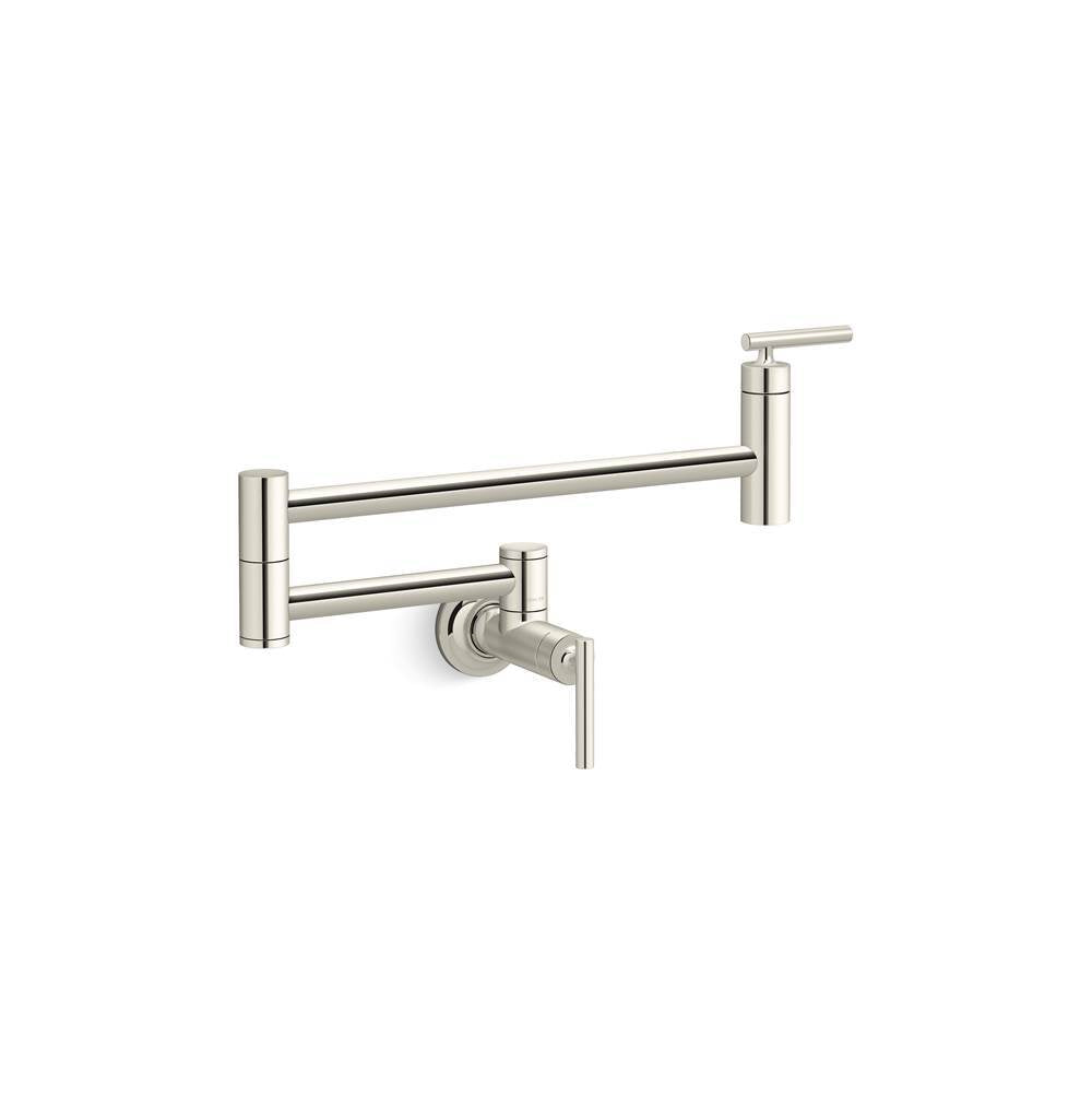 Kohler - Wall-mount pot filler - Vibrant Polished Nickel