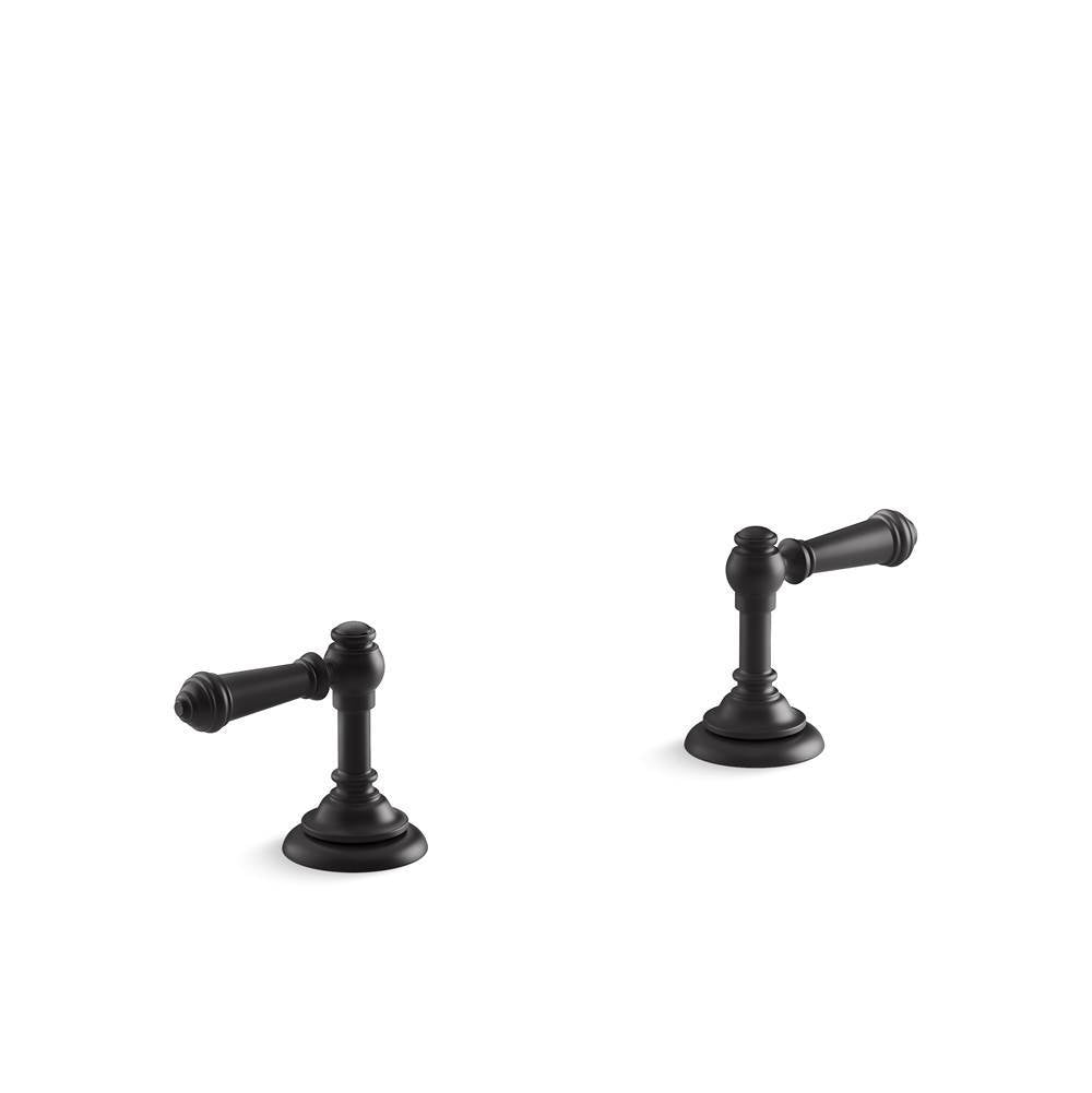 Kohler - Artifacts Lever bathroom sink faucet handles - Matte Black