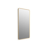 Kohler - Essential 28'' x 60'' rectangular framed mirror - Moderne Brushed Gold