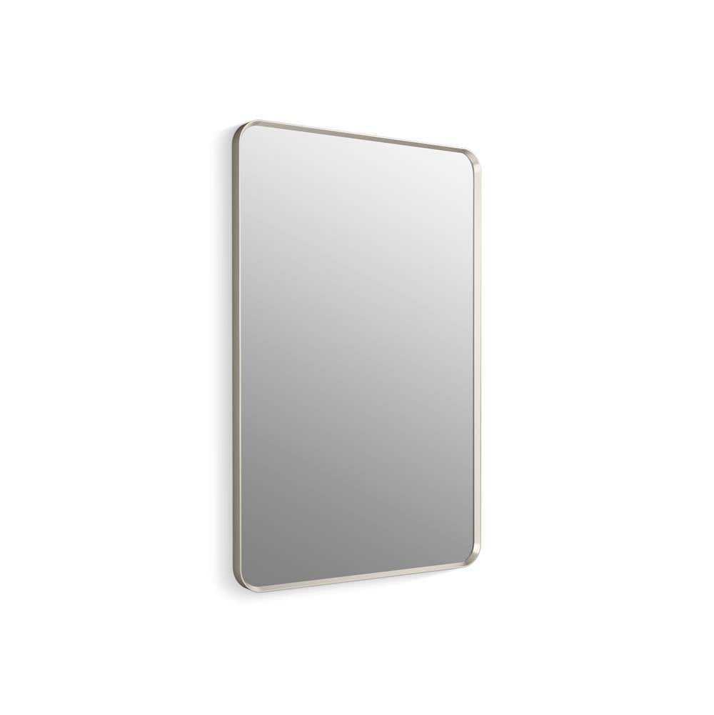 Kohler - Essential 30'' x 45'' rectangular framed mirror - Brushed Nickel