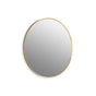 Kohler - Essential 42'' round framed mirror - Moderne Brushed Gold