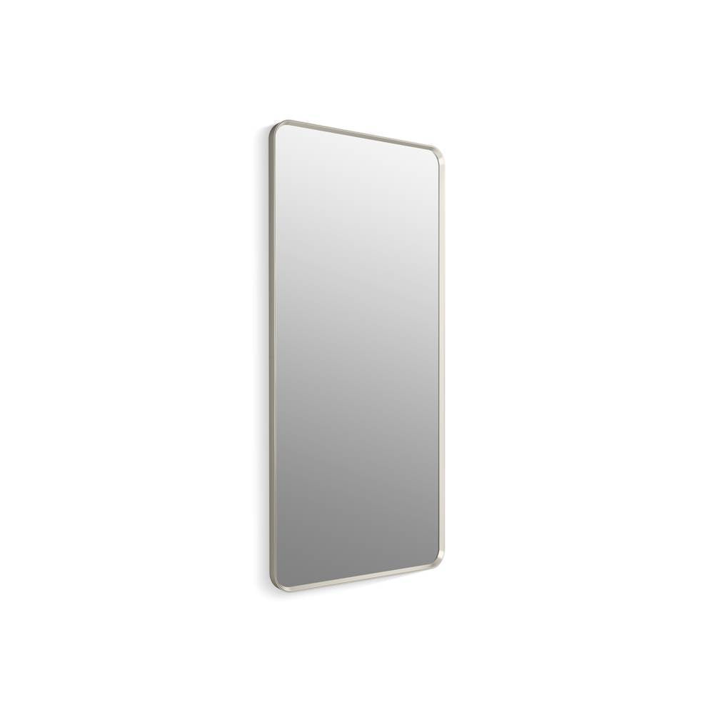 Kohler - Essential 28'' x 60'' rectangular framed mirror - Brushed Nickel