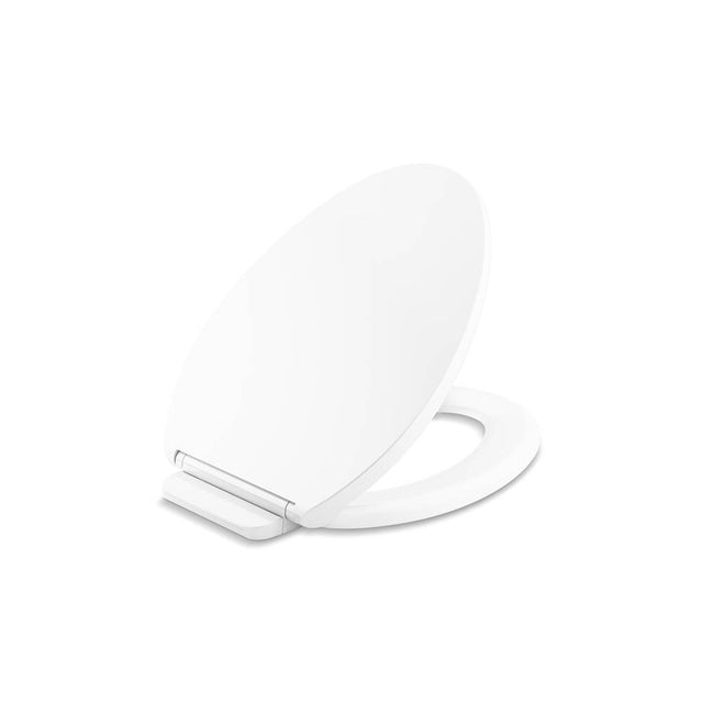 Kohler - Glissade ReadyLatch Quiet-CloseE elongated toilet seat - White