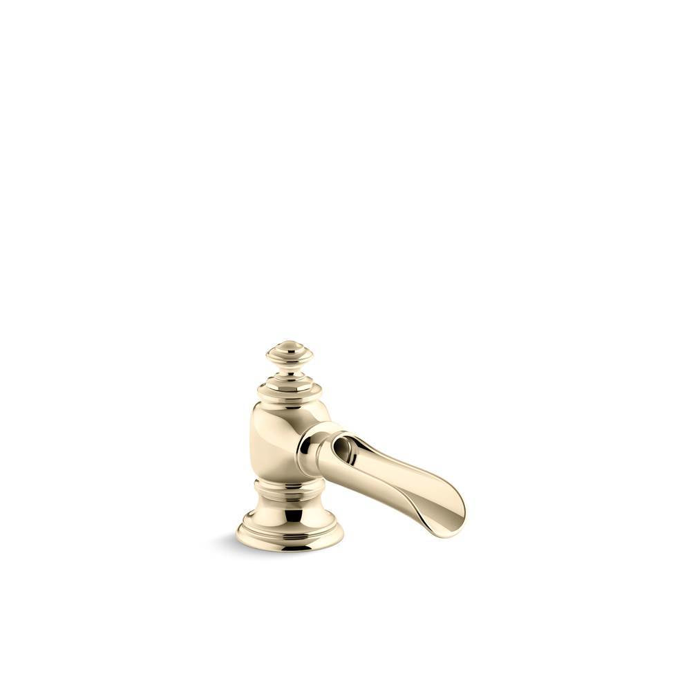 Kohler - Artifacts with Flume design Bathroom sink faucet spout with Flume design, 1.2 gpm - Vibrant French Gold