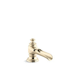 Kohler - Artifacts with Flume design Bathroom sink faucet spout with Flume design, 1.2 gpm - Vibrant French Gold