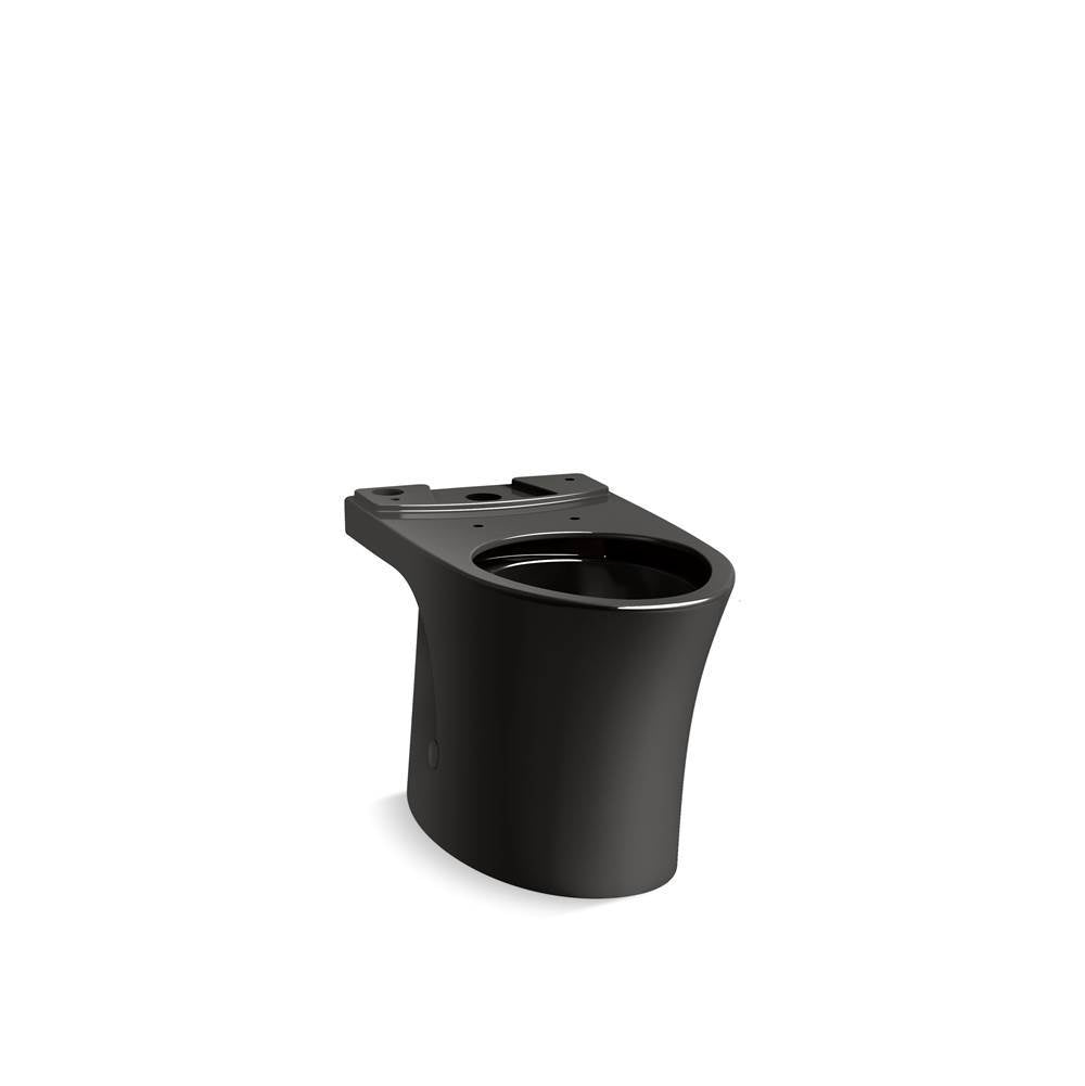 Kohler - Veil Elongated toilet bowl with skirted trapway - Black