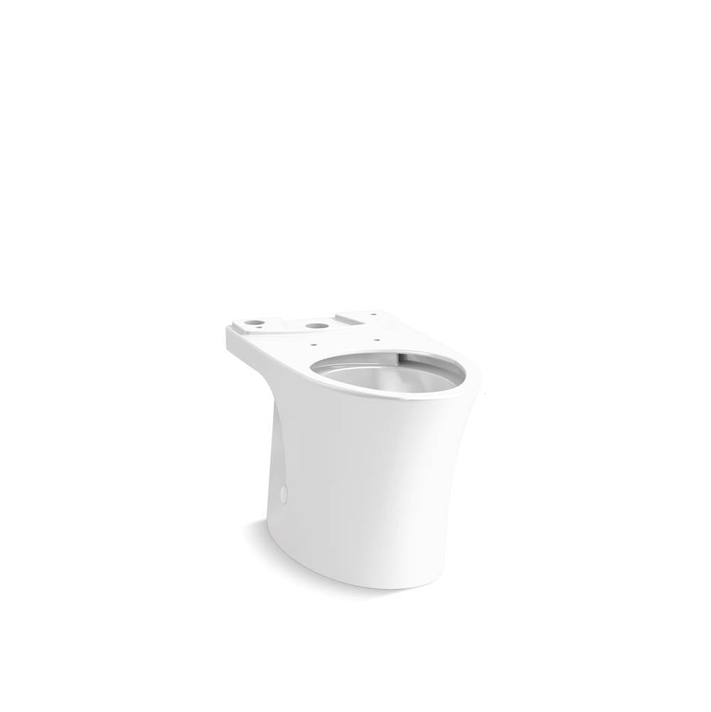 Kohler - Veil Elongated toilet bowl with skirted trapway - White