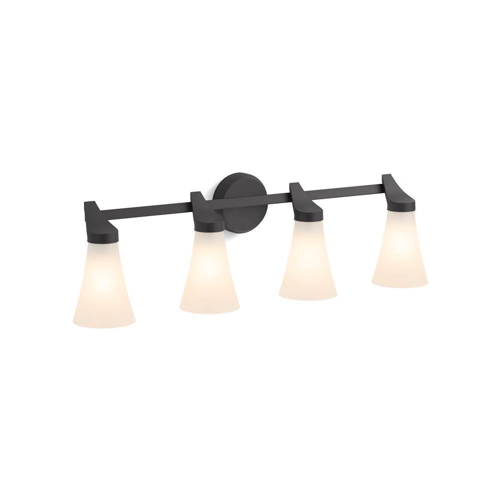 Kohler - SimpliceE Four-light sconce - Matte Black