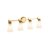Kohler - SimpliceE Four-light sconce - Brushed Moderne Brass