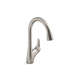 Kohler - Rival Pull-down kitchen sink faucet with two-function sprayhead - Vibrant Stainless