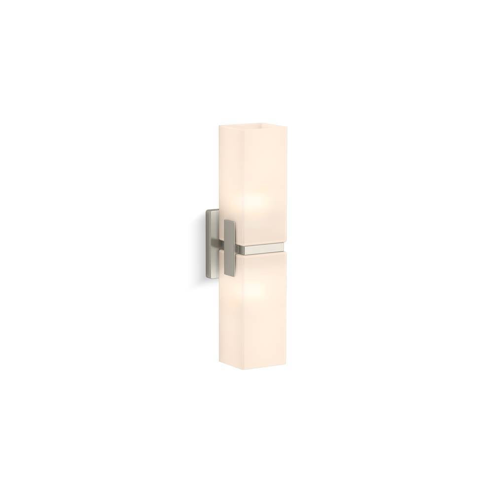 Kohler - HonestyE Two-light sconce - Brushed Nickel