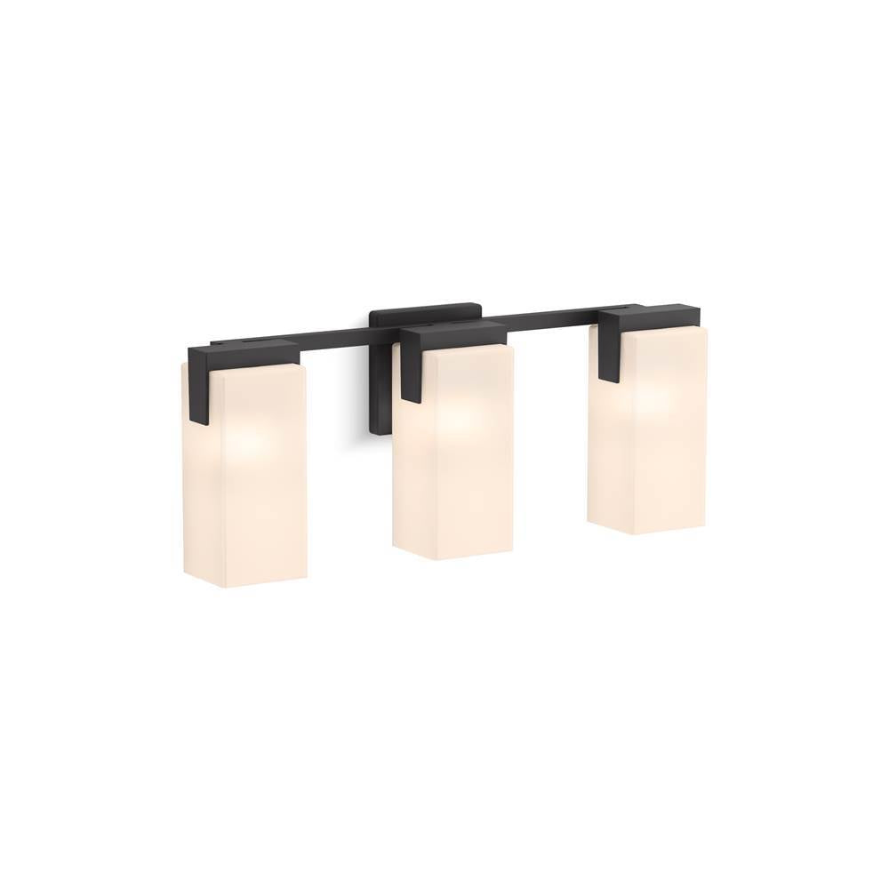 Kohler - HonestyE Three-light sconce - Matte Black