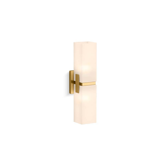 Kohler - HonestyE Two-light sconce - Brushed Moderne Brass