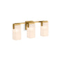 Kohler - HonestyE Three-light sconce - Brushed Moderne Brass